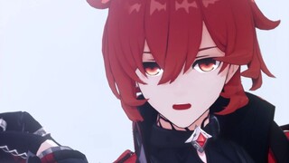 【MMD/Diluc】WA DA DA【layar vertikal】