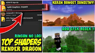 New! Top SHADERS MCPE 1.19 Render Dragon - Shaders For MCPE - Shaders mcpe 1.19 - Mcpe Shaders 1.19