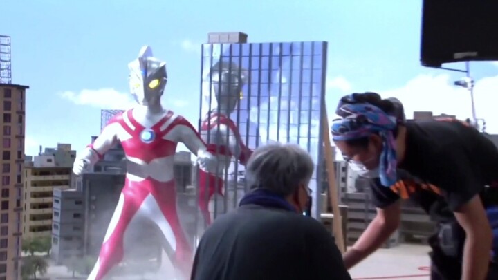 Cảnh hậu trường quay phim Ultraman, cảm ơn các nhân viên hậu trường đã làm việc chăm chỉ