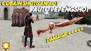 SHOTGUN TITAN AOT COCOK UNTUK PEPENGSHOT??