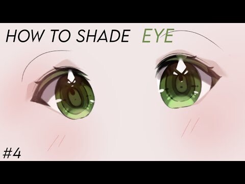 How to Shade Eye #4 ( Green Eyes )  - Gacha Club