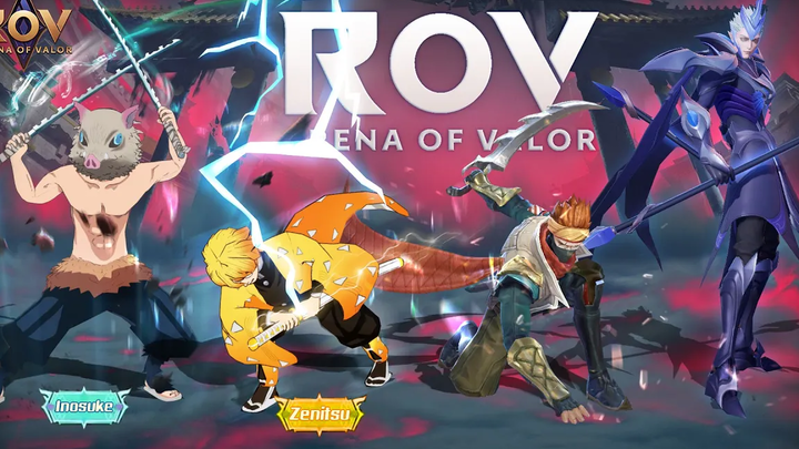 RoV Effect Skill Zenitsu-Inosuke กิจกรรมดาบพิฆาตอสูร P2