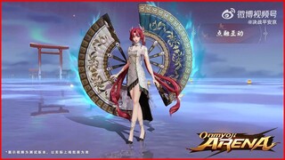 🌸 OnmyojiArena: New Skin Shiranui Legend - Series: Vân Lai Dật Mộng (Truyền Thuyết)