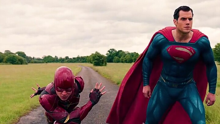 The Flash competed with Superman in speed, but was defeated by a power that was even more powerful t