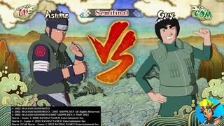 Naruto Shippuden Ultimate Ninja Storm 3 Full Burst Tournament with Asuma Sarutobi