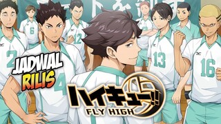 CATAT ! INI DIA JADWAL PERILISAN GAME HAIKYUU FLY HIGH MOBILE DI BULAN MARET