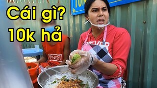 Phản ứng của DIVA Cát Thy khi bánh bèo mua bịch bán tráng trộn 10k