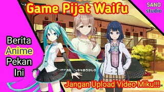 [News] Game Pijat Waifu, Jangan Upload Video Miku!!! Masamune-kun Season 2, Dr. STONE Season 3