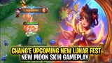 Chang'e Upcoming New Lunar Fest Skin New Moon Gameplay | Mobile Legends: Bang Bang