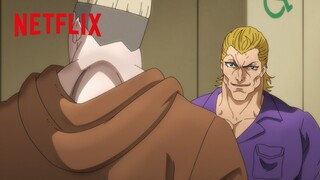 Battle of the Bladders | Baki Hanma VS Kengan Ashura | Clip | Netflix Anime