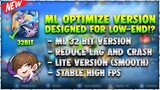 Mobile Legends 32bit! 🤩 - Designed for Low-end Device - Fix Overheating + Increase FPS in ML
