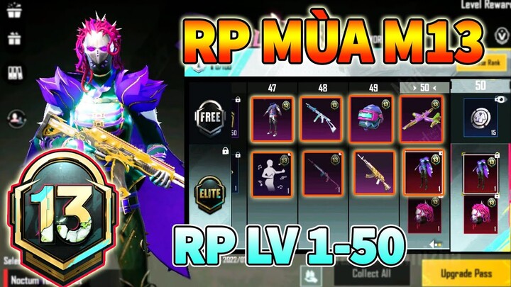 Royale Pass M13 | Thông Tin Lv1 - Lv50 Có Trong Royale Pass M13 Mùa C3S7 | Skin Mini14, M762 Cực Đẹp