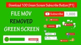 Download Green Screen Subscribe Button P1  l Hiệu ứng nền xanh đăng ký Youtube