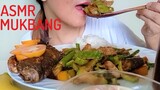 ASMR MUKBANG FILIPINO FOOD PINAKBET AT FRIED TILAPIA | EATING SHOW | NO TALKING