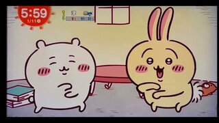 1/11 ハチワレ　うさぎ　ちいかわ　目覚ましテレビ！占い！やは！ちいかわ占い🔮目覚ましテレビ📺