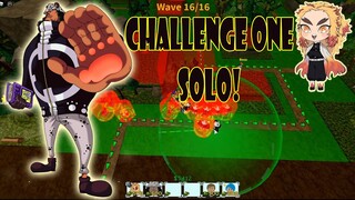 CHALLENGE 1 NORMAL SOLO USING 4 UNIT - ALL STAR TOWER DEFENSE