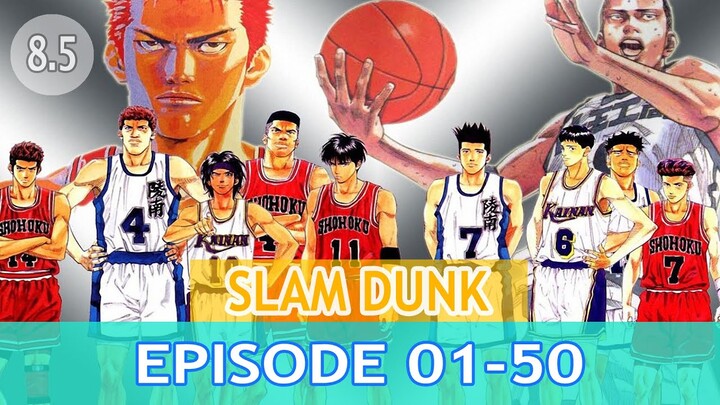 Slam Dunk Episode 01-50 Subtitle Indonesia