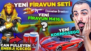 YENİ FİRAVUN X-SUİT VE M416!! 😮 CAN FULLEYEN İÇECEK VE DAHASI HAYALDİ GERÇEK OLDU! | PUBG MOBILE