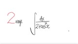 2 ways: trig integral ∫1/(2+cos^2(x)) dx