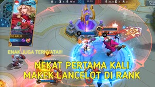 Nekat Nyoba Lancelot di RANK..!!! Seru Juga Ternyata Makek Lancelot.