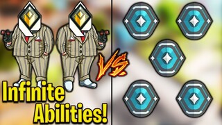 Valorant: 2 Radiant with Infinite Abilities VS 5 Platinum Players! - Who Wins?