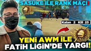 YENİ AWM İLE FATİH LİGİN DE YARGI!! 😈 Pubg Mobile