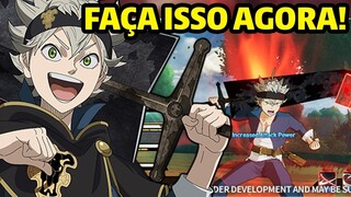 FAÇA ISSO PARA JOGAR BLACK CLOVER MOBILE NESSE MÊS! REGISTRE-SE NO BETA! - Black Clover Mobile