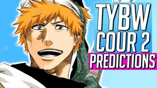 BLEACH TYBW ANIME COUR 2 PREDICTIONS | JULY 2023 | SHINJI VS BAZZ B | ICHIGO VS URYU