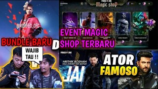 KULGAR‼BOCORAN MAGIC SHOP TERBARU,BUNDLE BARU FREE FIRE