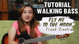 TUTORIAL WALKING BASS & CARA ARANSEMEN - FLY ME TO THE MOON - SEE N SEE TUTORIAL