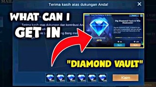 WHAT CAN I GET IN DIAMOND VAULT FOR 225 DIAMONDS! NEW EVENT | Mobile Legends 2020