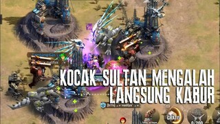 KOCAK SULTAN MENGALAH LANGSUNG KABUR AZURTANE STATE OF SURVIVAL