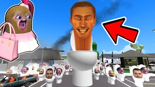 HANCUR SUDAH!!! PASUKAN SKIBIDI TOILET MENYERANG BROOKHAVEN... ft @BANGJBLOX | ROBLOX