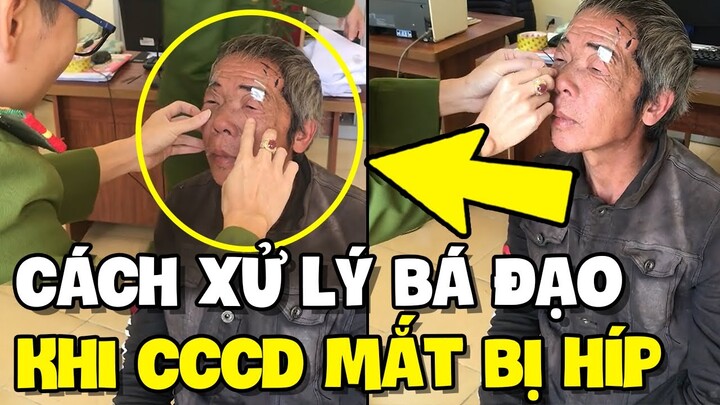 Làm CCCD nhưng mắt bị híp và cách xử lí táo bạo của anh cán bộ | TIN GIẢI TRÍ