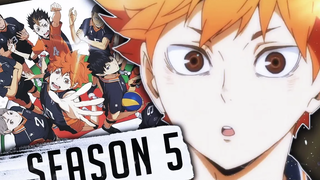 Haikyuu ซีซั่น 5 อัพเดทวันวางจำหน่าย & ประกาศ!