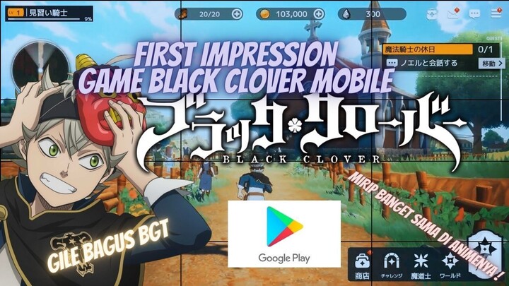 nge Review Game Black Clover Mobile !