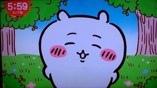 めざましテレビのちいかわアニメ 月曜日バージョン