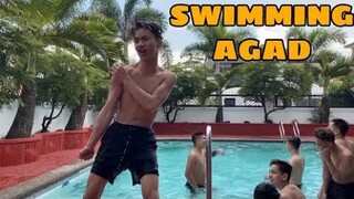 SWIMMING AT TRIPPINGS SA BAGONG BAHAY KASAMA NXP SOLID!