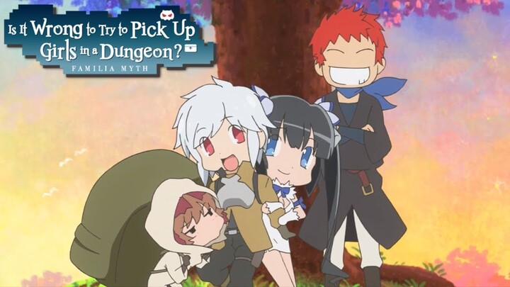 Is It Wrong to Try to Pick Up Girls in a Dungeon? - Ending | Right Light Rise