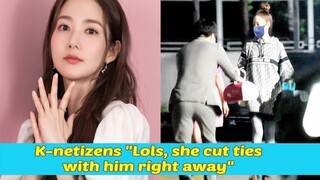 K-netizens reaction after Park Min Young announced her breakup with boyfriend Kang Jong Hyun.