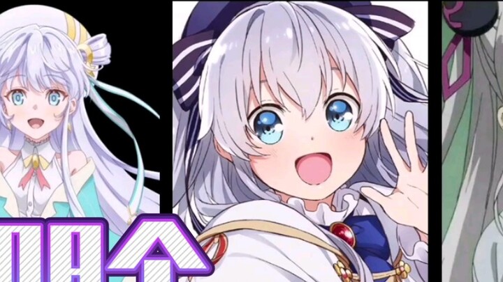 [Rambut Putih] Melihat 108 wanita cantik berambut putih di anime
