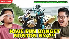 Kamen Rider Gotchard Episode 2 / 仮面ライダーガッチャード Sub Indo Reaction - VIBES NYA FUN BANGET!