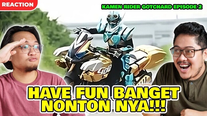 Kamen Rider Gotchard Episode 2 / 仮面ライダーガッチャード Sub Indo Reaction - VIBES NYA FUN BANGET!