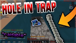 I found a HOLE in his TRAP *funny* | Minecraft HCF