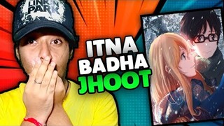 Your Lie in April Anime Review (Hindi) | ITNA BADHA JHOOT || Mr.SAVI