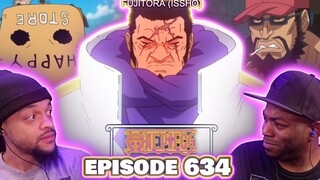 Admiral Fuji And Happy Store's True Identity! One Piece Ep 634 Reaction
