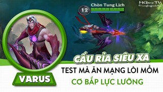 Xạ thủ Varus siêu mạnh, cấu rỉa xa và đau, có khống chế cứng | Liên Minh Tốc Chiến