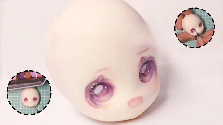 [Super-light Clay] #2 Coloring Eyes