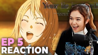 Your Lie in April Episode 5 Reaction - first time watching!