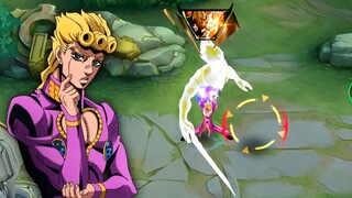 Chou As Giorno Giovanna Skin! MLBB X JOJO